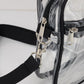 Anna-Kaci Sleek Clear Women's Shoulder Bag