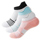 Anna-Kaci 3 Pairs Cushioned Sport Ankle Socks with Arch Support Breathable Stretch Mesh Knit Athletic Low-Cut Design