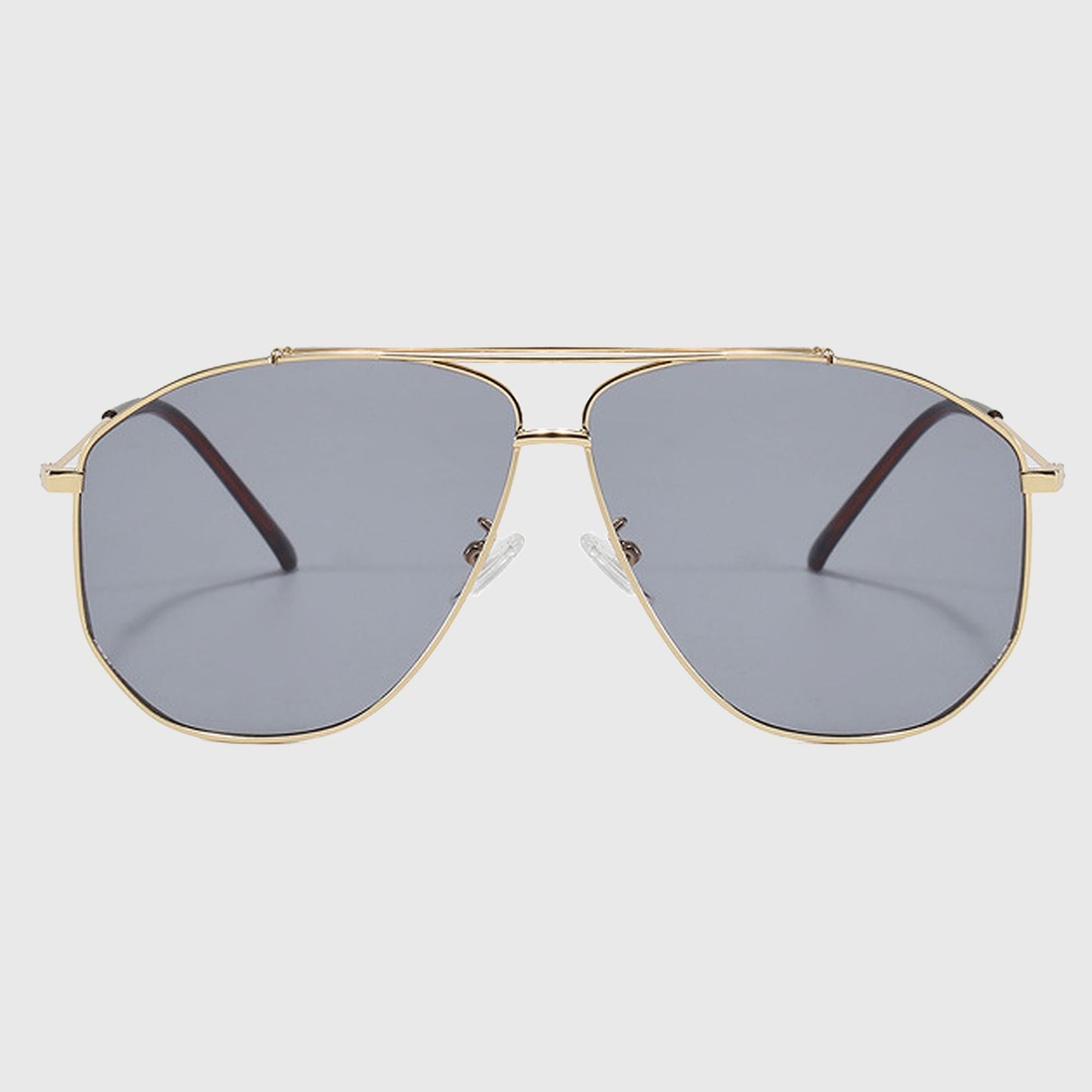 Anna-Kaci Women's Retro Aviator Sunglasses Gold Frame