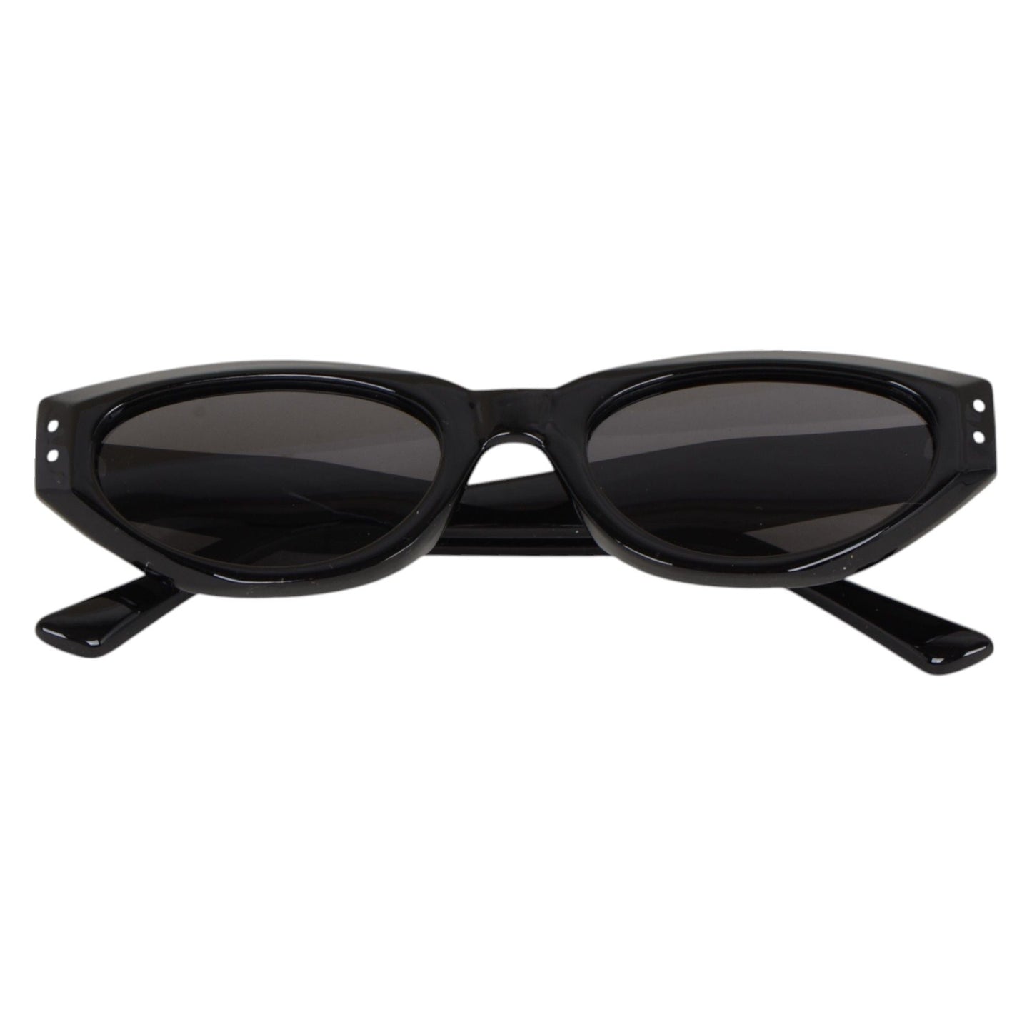 Anna-Kaci Women's Retro Street Style Cat Eye Small Frame Polarized Sunglasses UV400 Protection