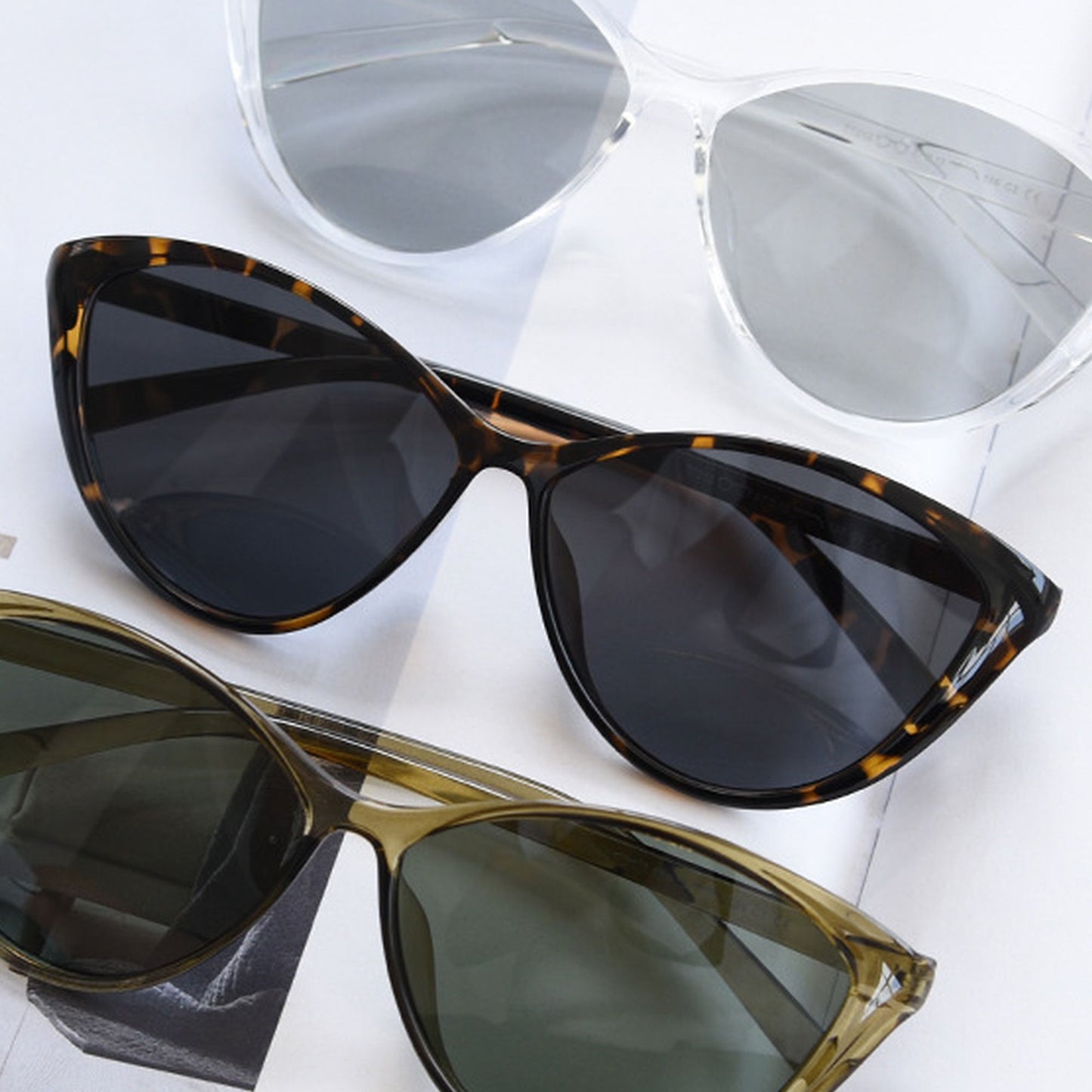 Anna-Kaci Women's Trendy Cat-Eye Sunglasses