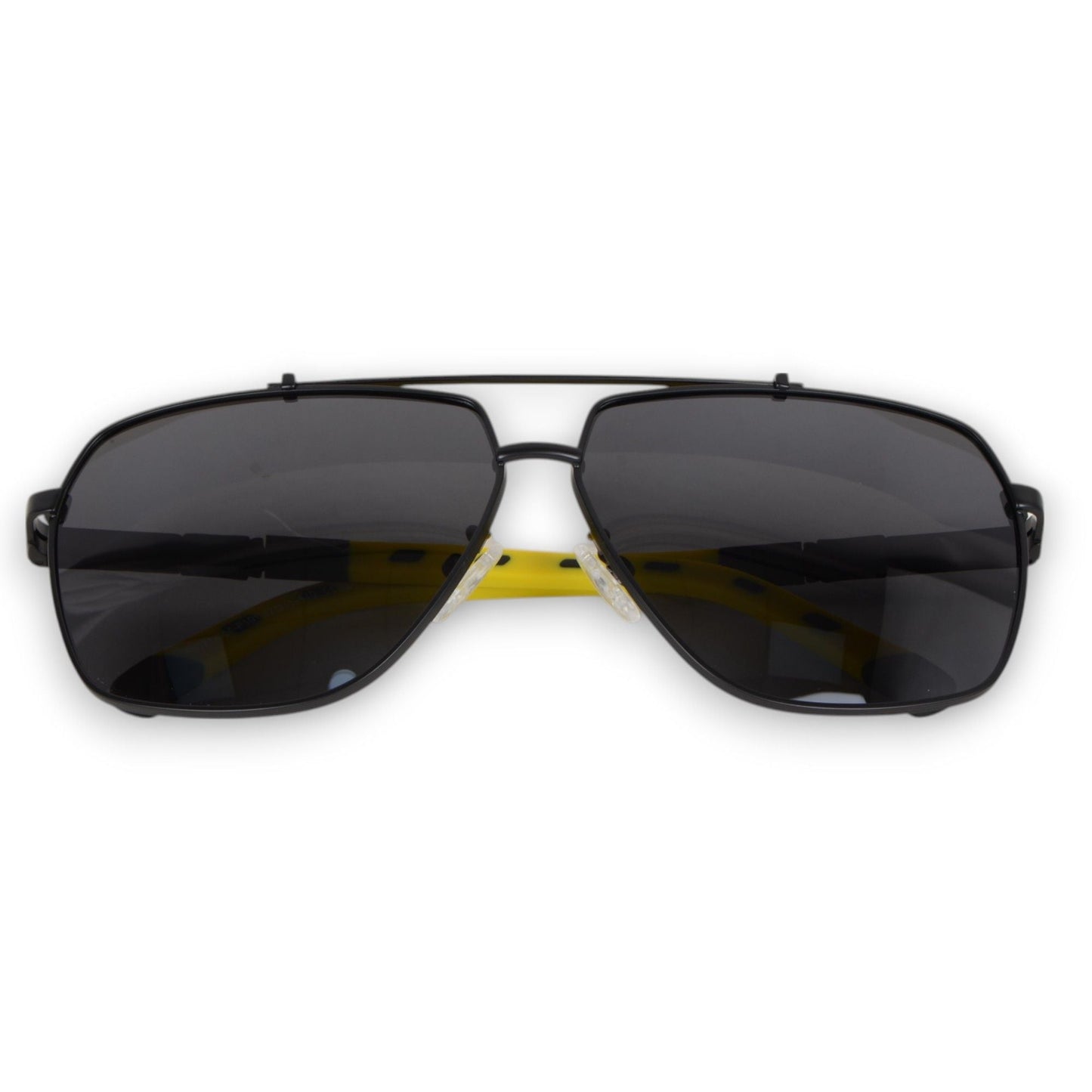 Anna-Kaci Men's Fashion Two Tone Box Polarized Sunglasses UV400 Protection