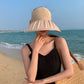 Anna-Kaci Extra Wide Brim Sun Visor Hat for Women Adjustable UV Protection Bow Detail Breathable Summer Beach Hat