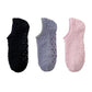 Anna-Kaci Women's 3-Pack Fuzzy Grip Socks Low Cut Non-Slip Soft Lounge Slipper Socks