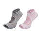 Anna-Kaci Women's Open Toe Yoga Socks with Anti-Slip Grip Sole Breathable Fabric for Barre and Pilates 2-Pack