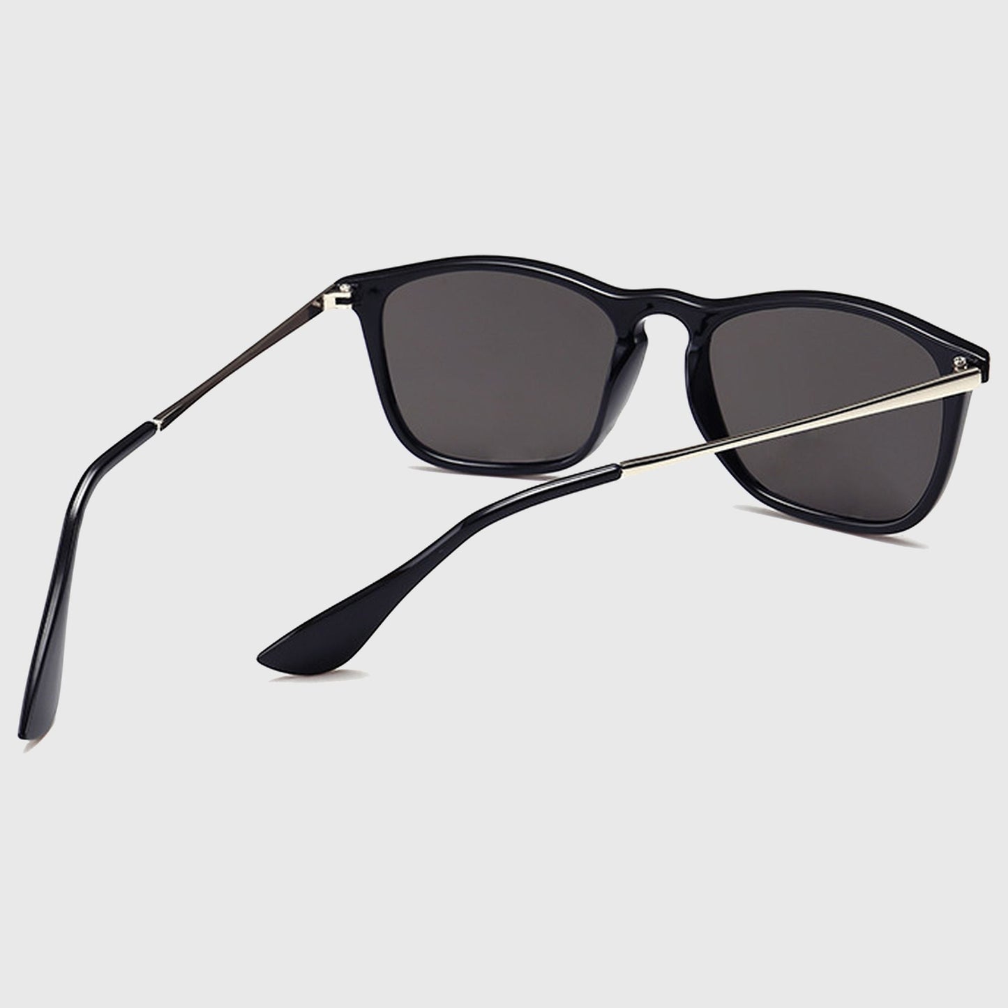 Anna-Kaci Women's Trendy Square Metal Arm Sunglasses