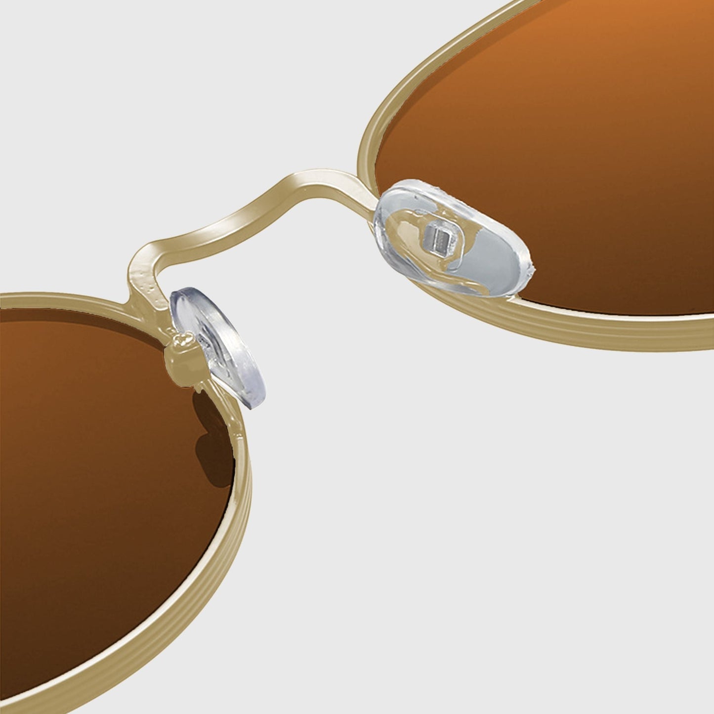 Anna-Kaci Women's Retro-Inspired Double-Bridge Square Sunglasses