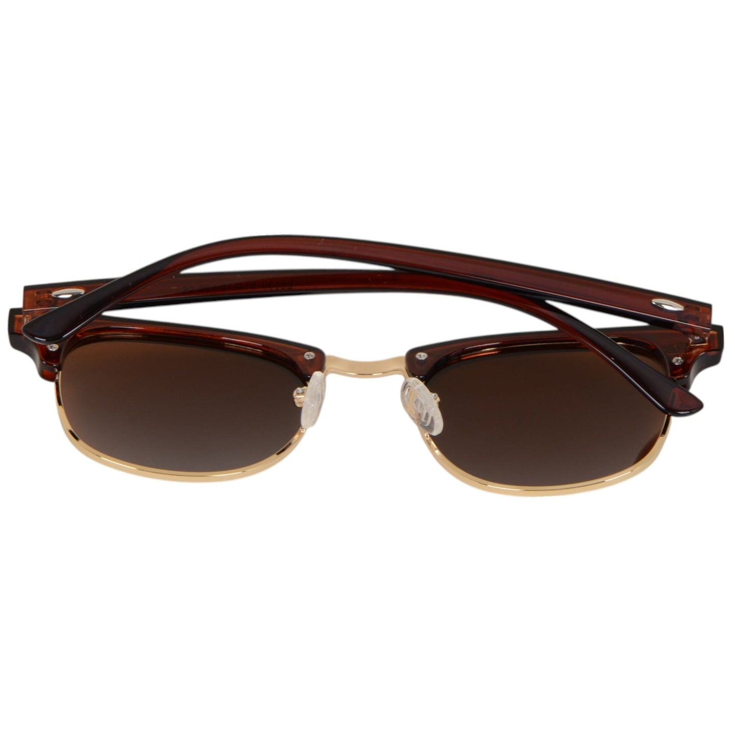 Anna-Kaci Half Frame Retro Style Daily Casual Polarized Sunglasses UV400 Protection