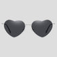 Anna-Kaci Women's Stylish Heart-Shaped Polarized Sunglasses UV400 Protection for Outdoor Activities
