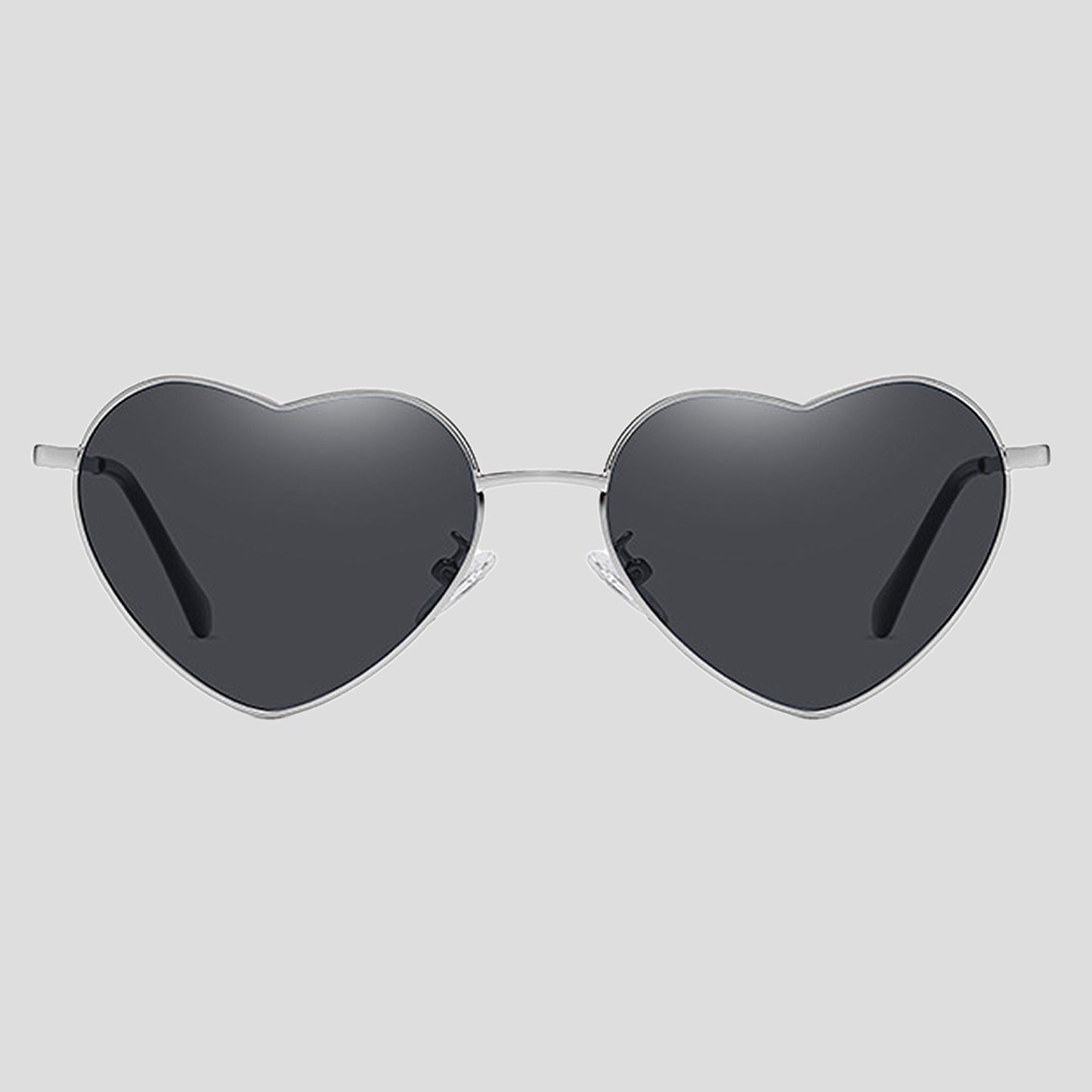 Anna-Kaci Women's Stylish Heart-Shaped Polarized Sunglasses UV400 Protection for Outdoor Activities