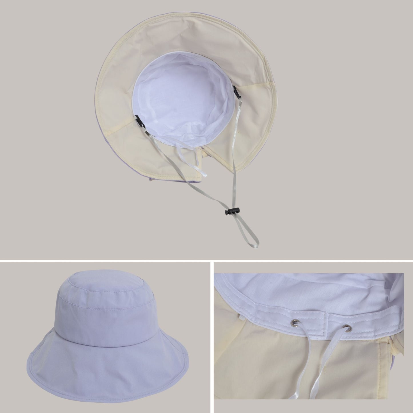 Anna-Kaci Wide Brim Bucket Hat Back Bow Detail for Sun Protection and Stylish Summer Looks