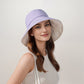 Anna-Kaci Wide Brim Bucket Hat Back Bow Detail for Sun Protection and Stylish Summer Looks