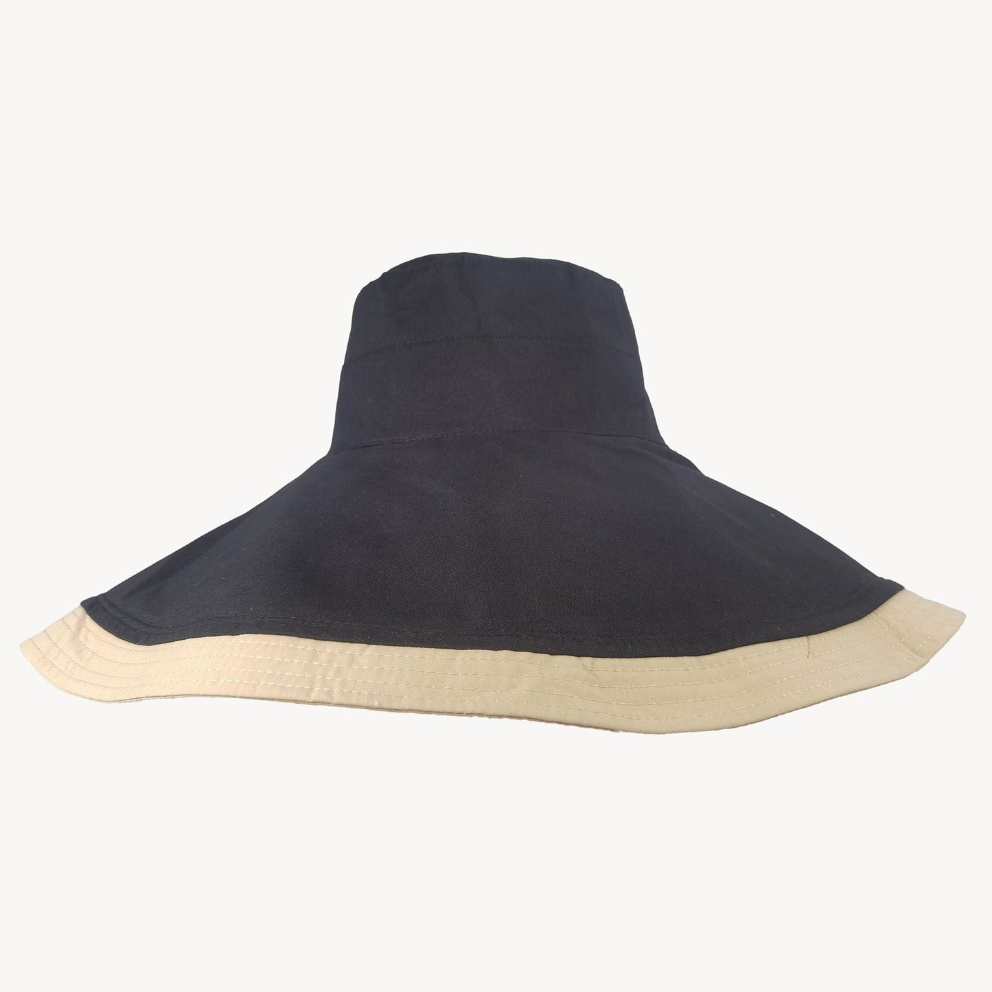 Anna-Kaci Women's Reversible Wide - Brim Sun Hat with Adjustable Chin Strap