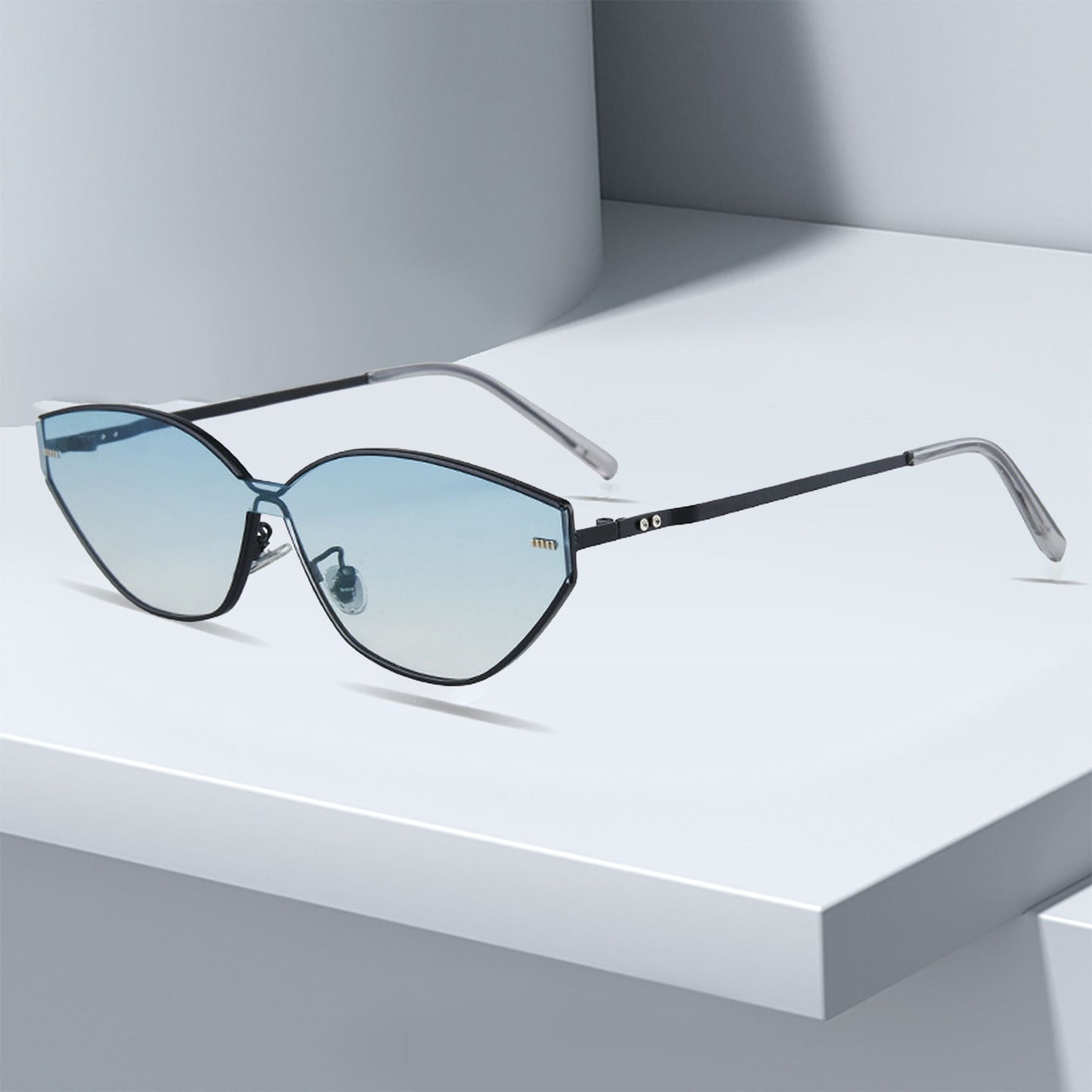 Anna-Kaci Women's Stylish Cat-Eye Polarized Sunglasses UV400 Protection