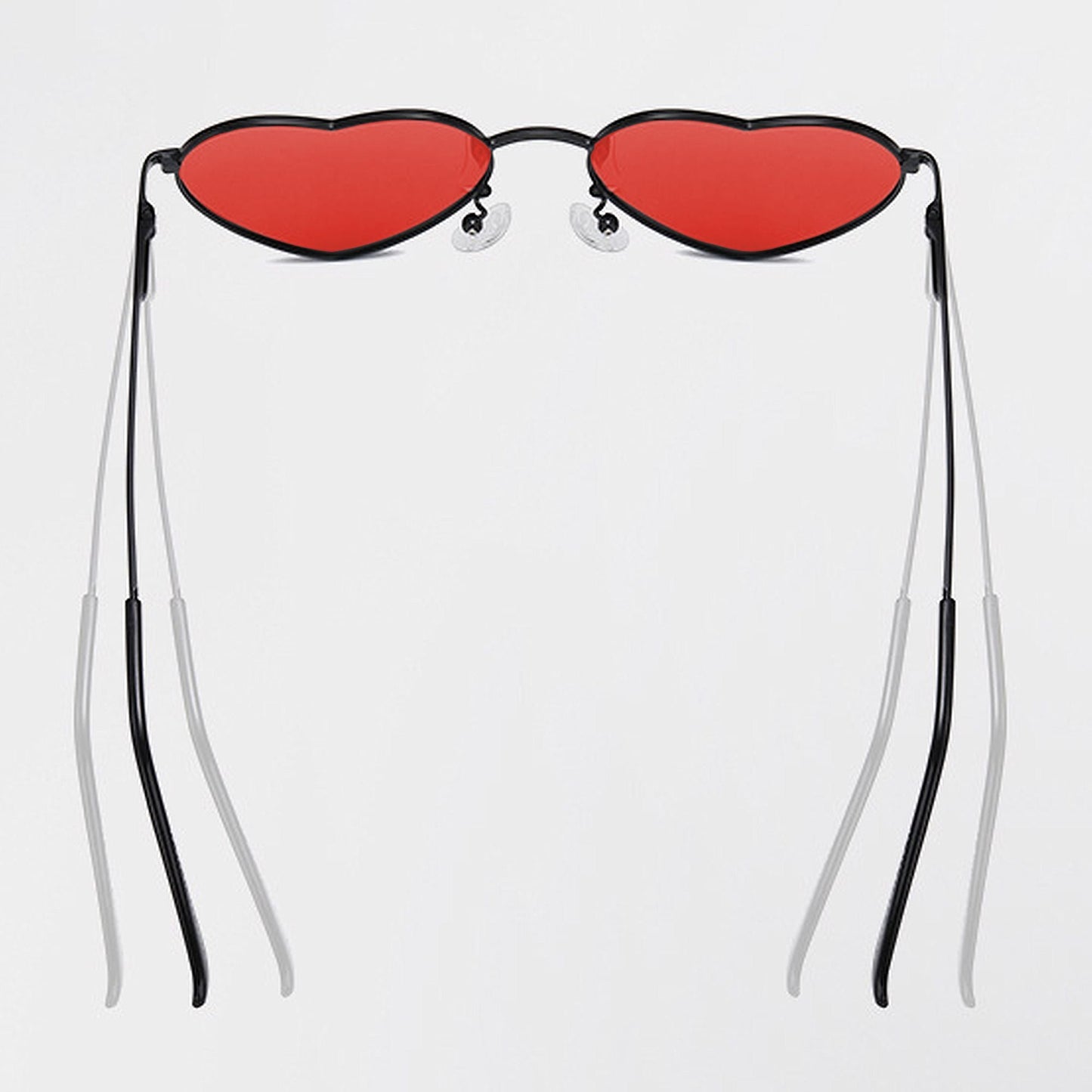 Anna-Kaci Women's Stylish Heart-Shaped Polarized Sunglasses UV400 Protection for Outdoor Activities