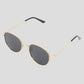 Anna-Kaci Elegant Gold - Rimmed Round Women's Polarized Sunglasses UV400 Protection
