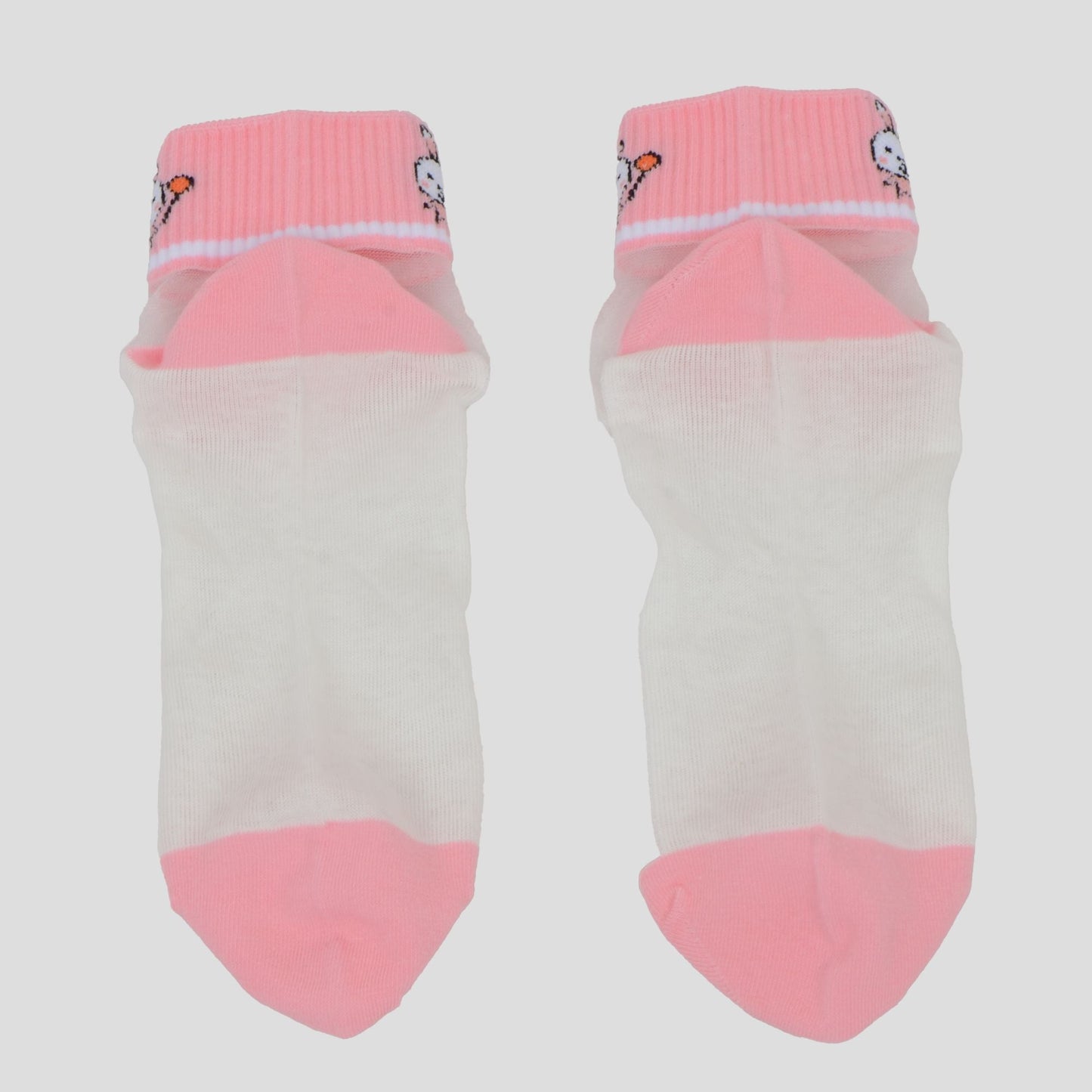 Anna-Kaci Women's Thin Semitransparent No - Show Socks 5pk Non-slip and Sweat-absorbent