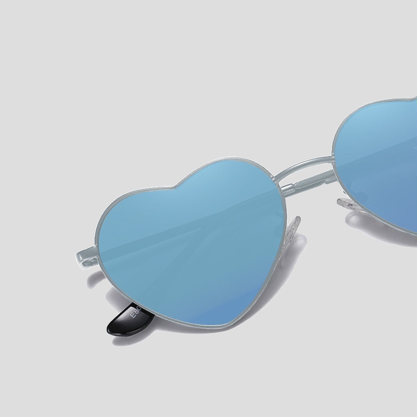 Anna-Kaci Women's Stylish Heart-Shaped Polarized Sunglasses UV400 Protection for Outdoor Activities