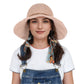 Anna-Kaci Woven Floppy Sun Hat with Rounded Crown and Decorative Bow Detail for Elegant Summer Shade and Vacation Style