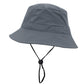 Anna-Kaci Bucket Hat Wide Brim UV Protection Lightweight Packable Outdoor Sun Hat with Adjustable Chin Strap