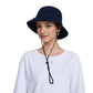 Anna-Kaci Bucket Hat Wide Brim UV Protection Lightweight Packable Outdoor Sun Hat with Adjustable Chin Strap