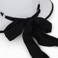 Anna-Kaci Women's Wide Brim Straw Hat with Braided Band and Contrast Bow Detail