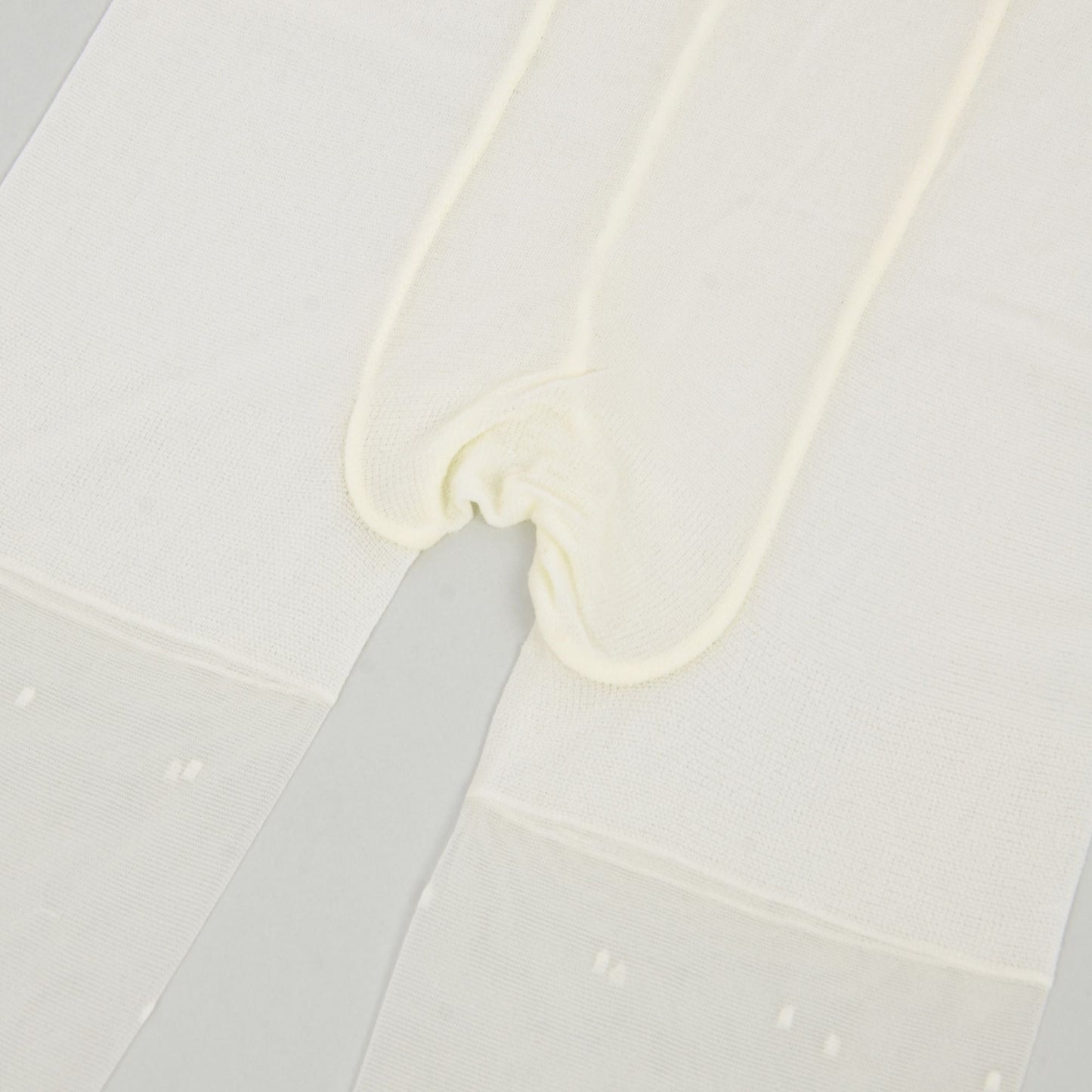 Anna-Kaci Women's Sheer Black Tights with Allover Polka Dot Pattern and Reinforced Toe Detail