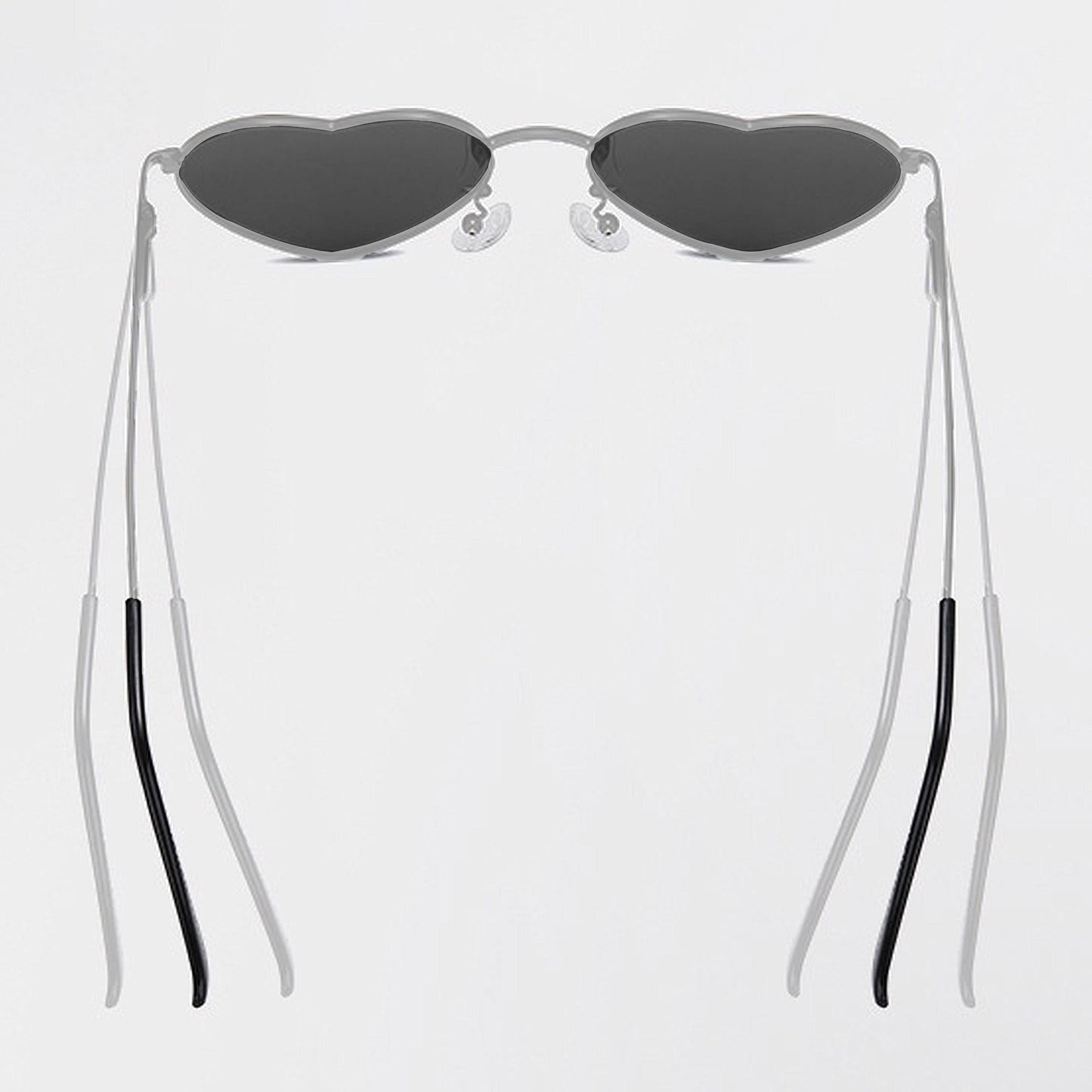 Anna-Kaci Women's Stylish Heart-Shaped Polarized Sunglasses UV400 Protection for Outdoor Activities