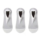 Anna-Kaci Men's No-Show Mesh Socks with Non-Slip Silicone Heel Grip and Breathable Low-Cut Design 3-Pack