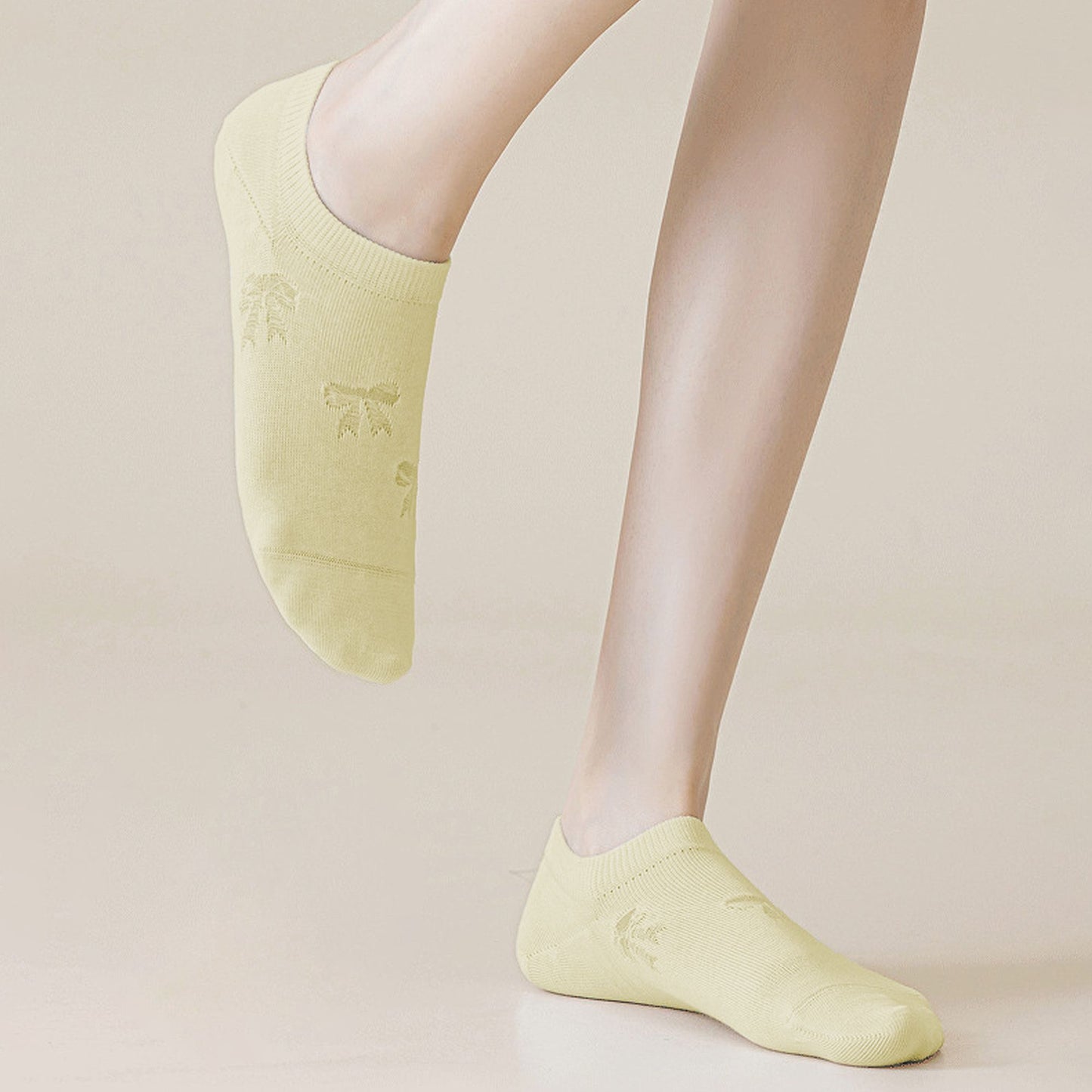 Anna-Kaci Invisible Women's Summer No-Show Liner Socks 5Pk