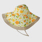 Anna-Kaci Women's Reversible Wide - Brim Sun Hat with Fruit Pattern Lining