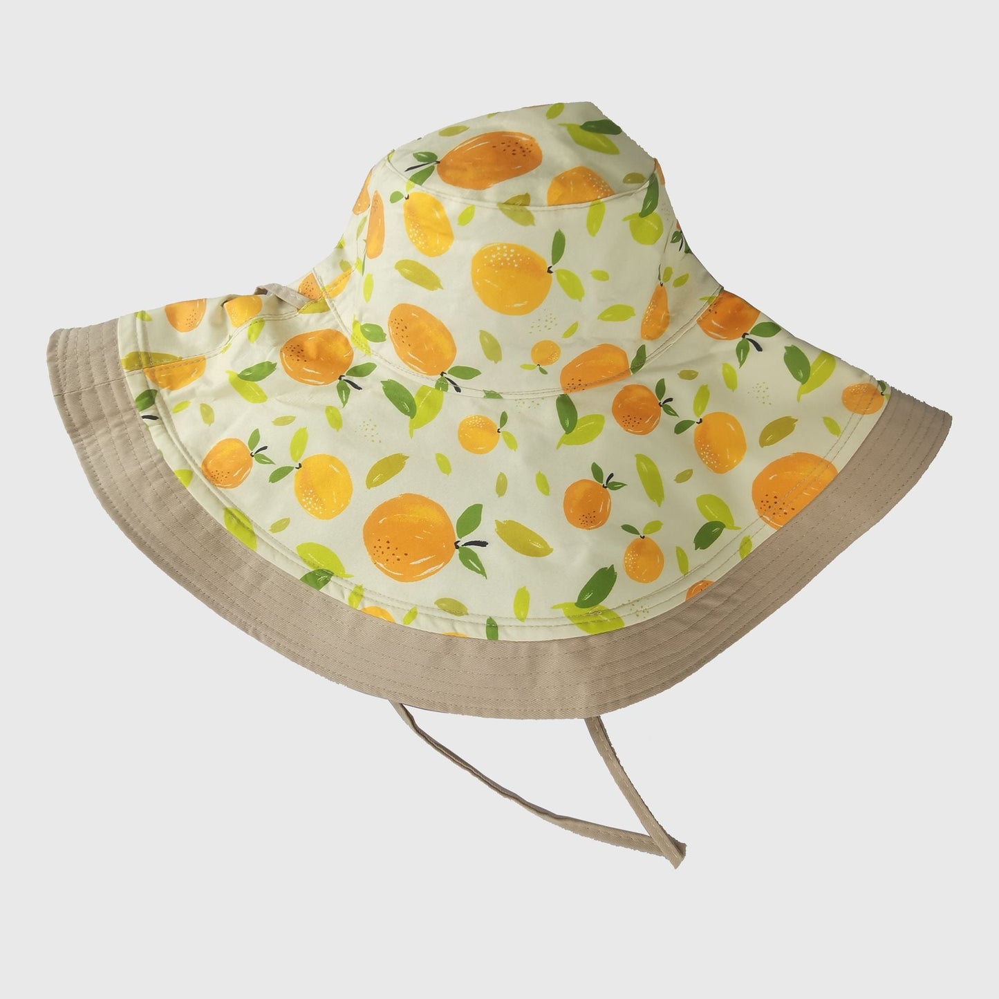 Anna-Kaci Women's Reversible Wide - Brim Sun Hat with Fruit Pattern Lining