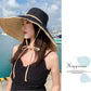 Anna-Kaci Women's Reversible Wide - Brim Sun Hat with Adjustable Chin Strap