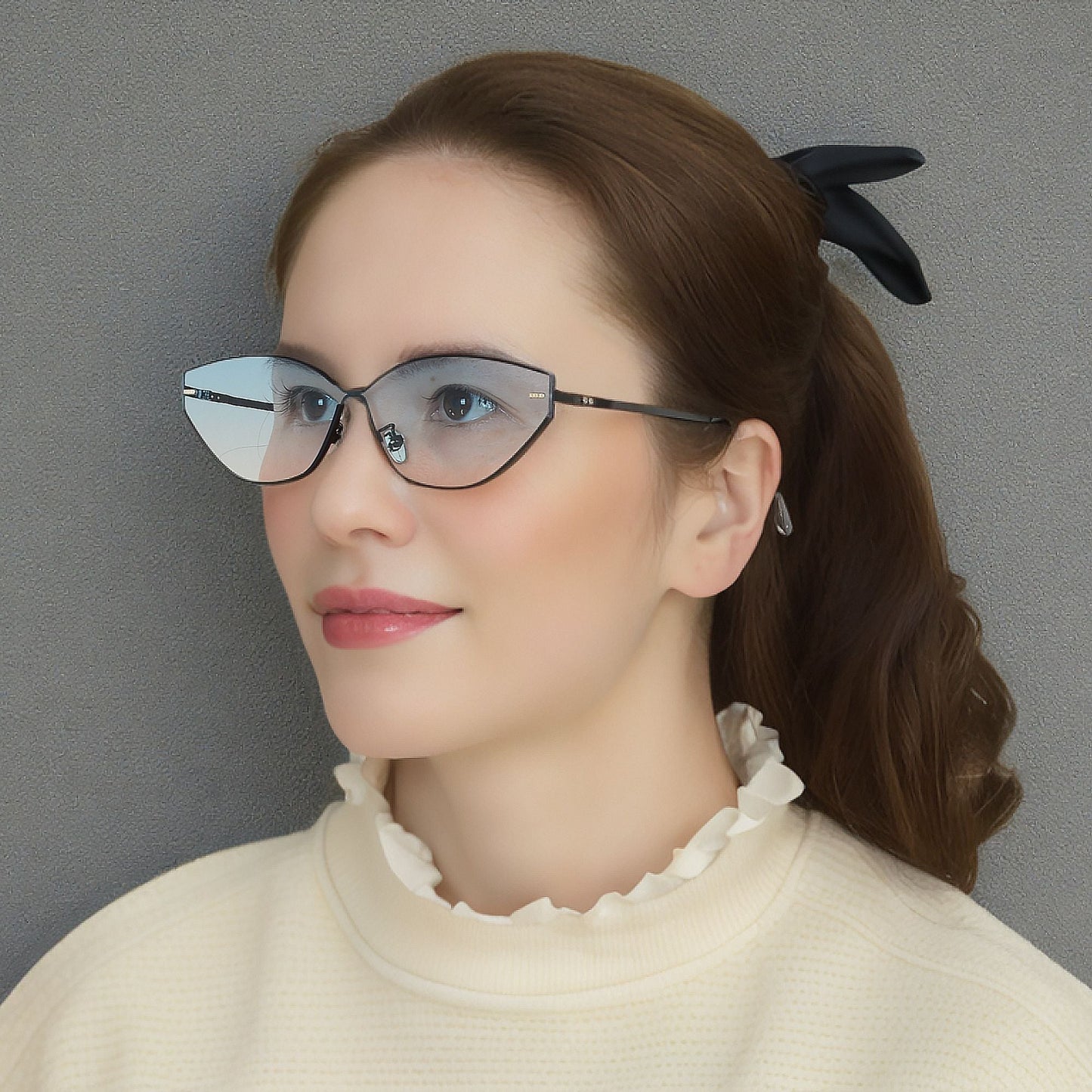 Anna-Kaci Women's Stylish Cat-Eye Polarized Sunglasses UV400 Protection