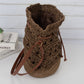 Anna-Kaci Women's Bohemian - Style Crochet Shoulder Bag