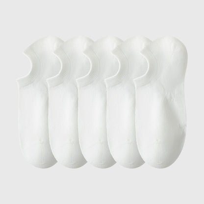 Anna-Kaci Invisible Women's Summer No-Show Liner Socks 5Pk