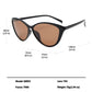 Anna-Kaci Women's Trendy Cat-Eye Sunglasses