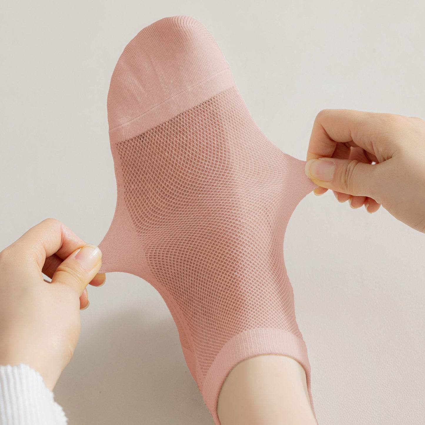 Anna-Kaci Women's No Show Socks Classic Thin Mesh Breathable 6pk