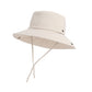 Anna-Kaci Foldable Wide Brim Bucket Hat with Chin Strap for Sun Protection and Outdoor Hiking Travel Beach Adventures