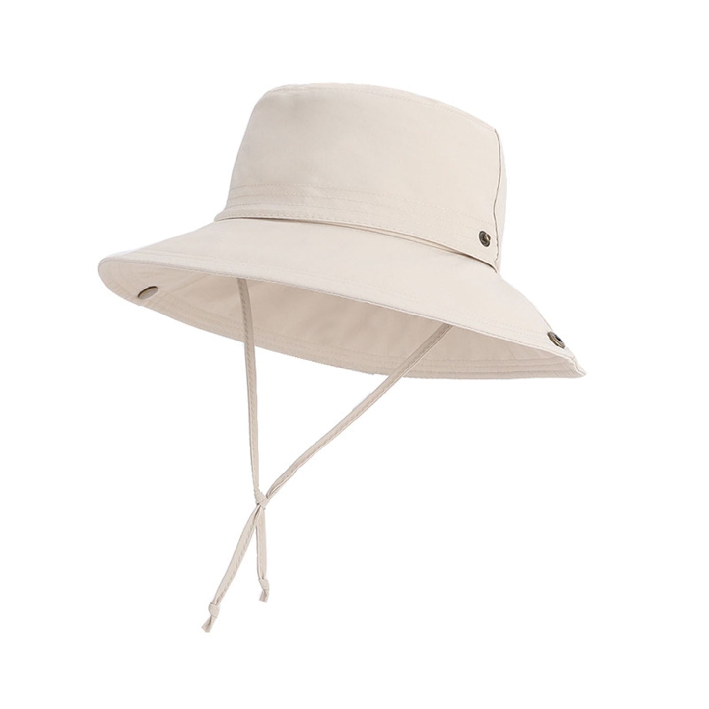 Anna-Kaci Foldable Wide Brim Bucket Hat with Chin Strap for Sun Protection and Outdoor Hiking Travel Beach Adventures