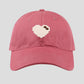 Anna-Kaci Women's Pixel Heart Wide - Brim Baseball Cap
