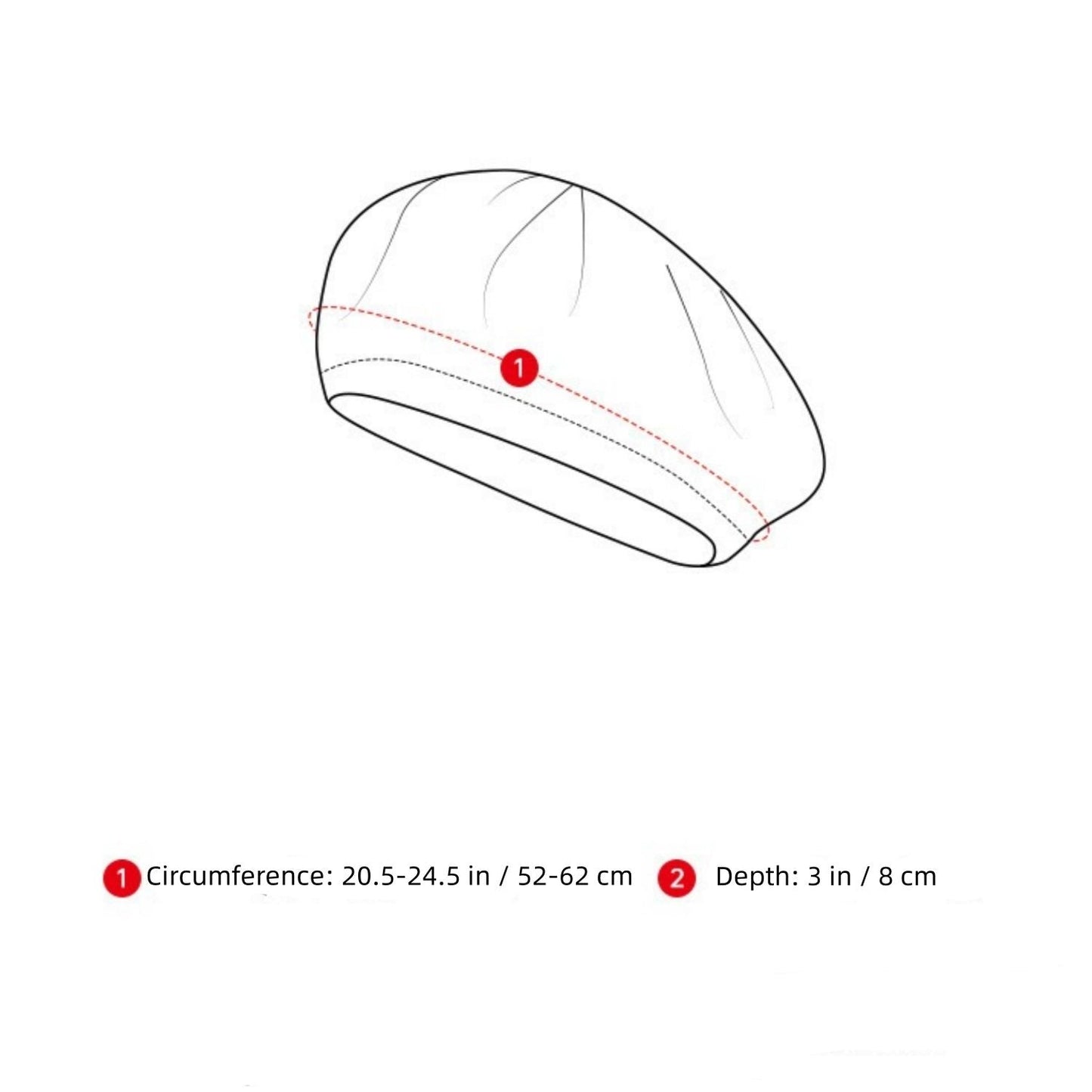 Anna-Kaci Women's Lightweight Crochet Beret Hat with Open Knit Pattern and Soft Stretch Fit