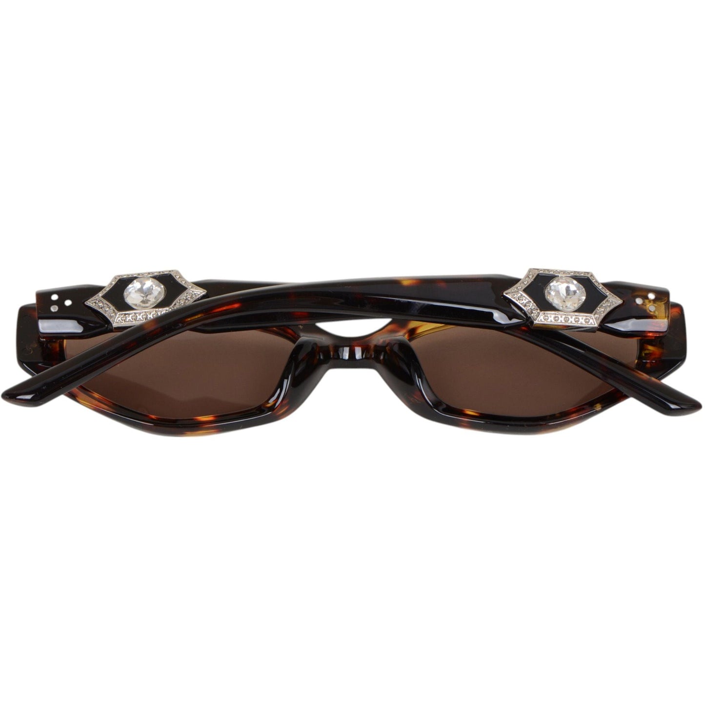 Anna-Kaci Women's Retro Jewelry Collection Fashionable Versatile Sunglasses UV400 Protection