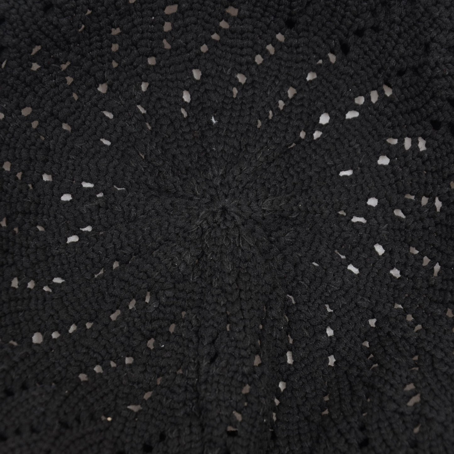 Anna-Kaci Women's Lightweight Crochet Beret Hat with Open Knit Pattern and Soft Stretch Fit