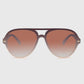 Anna-Kaci Women's Retro Aviator Sunglasses with Gradient Lenses