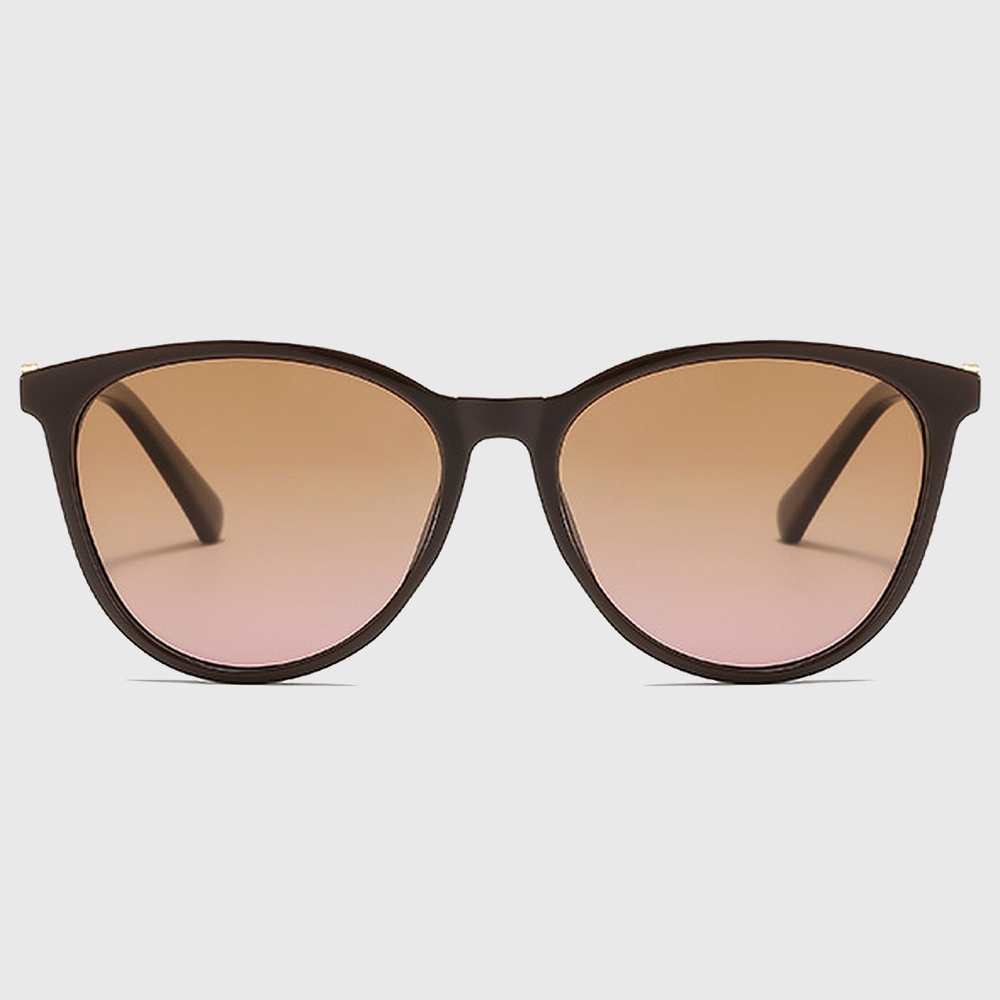 Anna-Kaci Women's Cat-Eye Sunglasses with Heart-Accent Temples