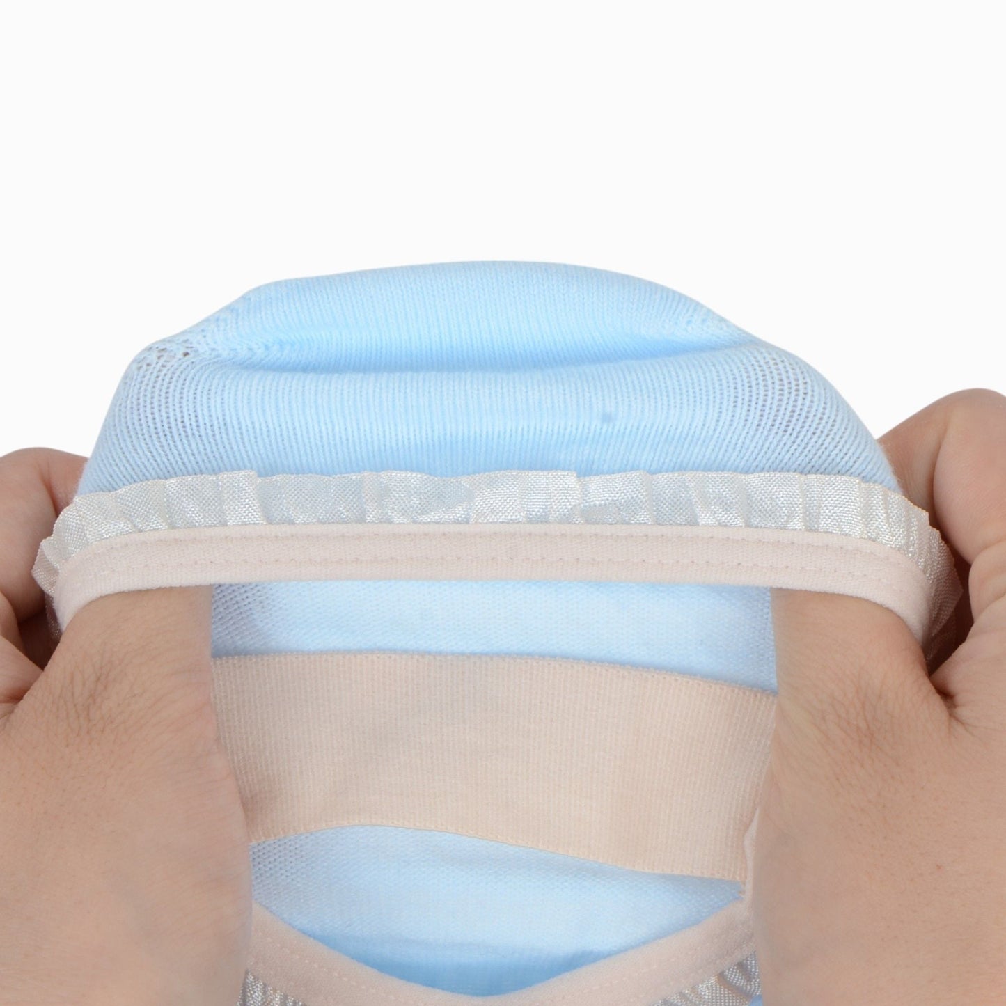 Anna-Kaci Women's Ballet Style Grip Socks with Ruffle Trim and Cross Strap Anti-Slip Sole Yoga and Pilates 2-Pack