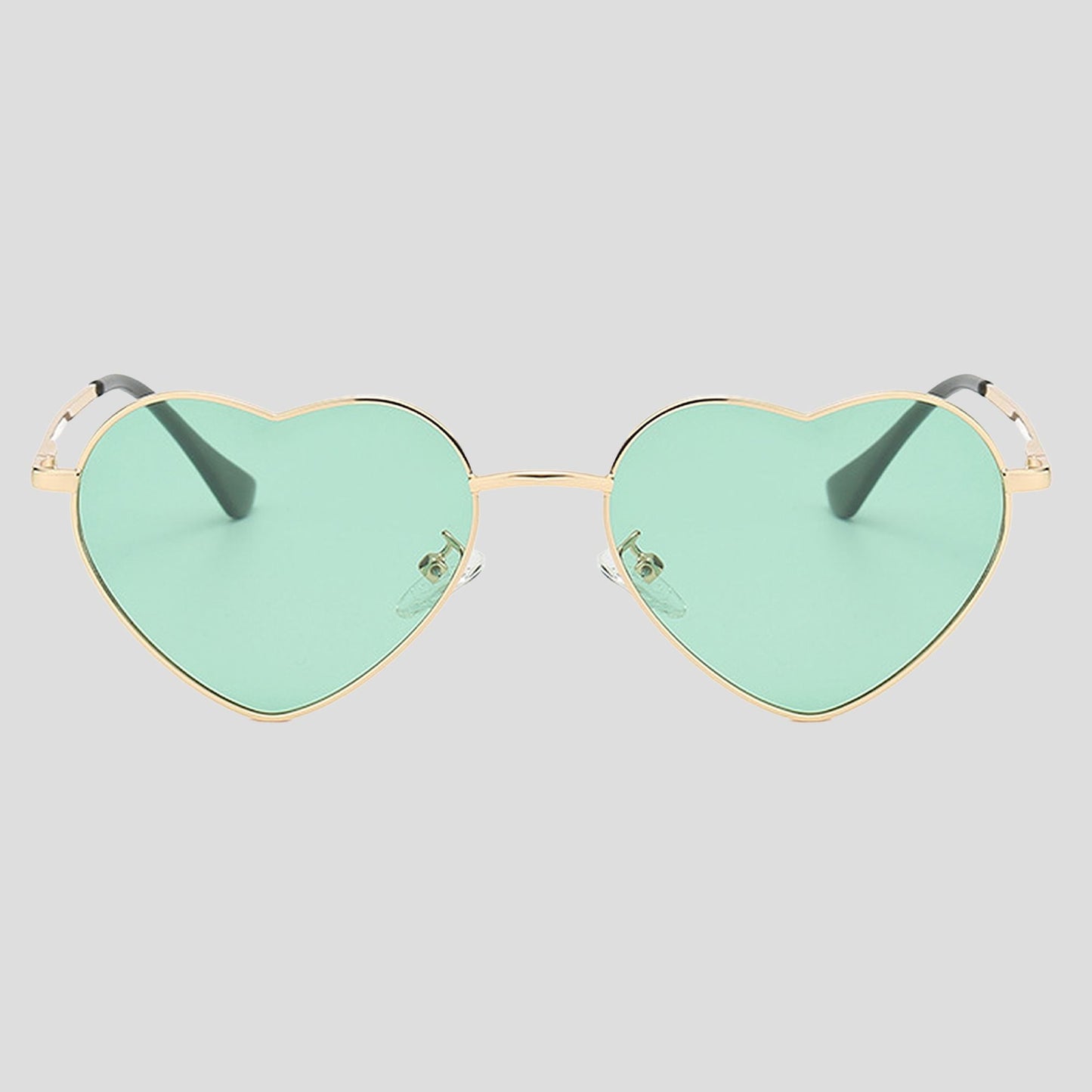 Anna-Kaci Women's Stylish Heart-Shaped Polarized Sunglasses UV400 Protection for Outdoor Activities