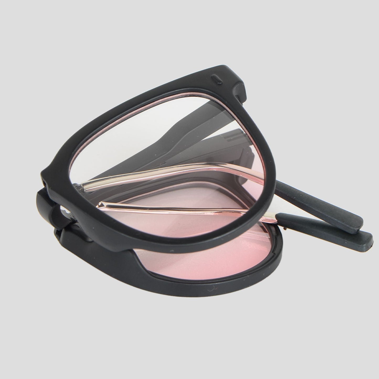 Anna-Kaci Women's Foldable Square Polarized Sunglasses UV400 Protection