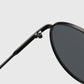 Anna-Kaci Women's Retro Metal Round Sunglasses